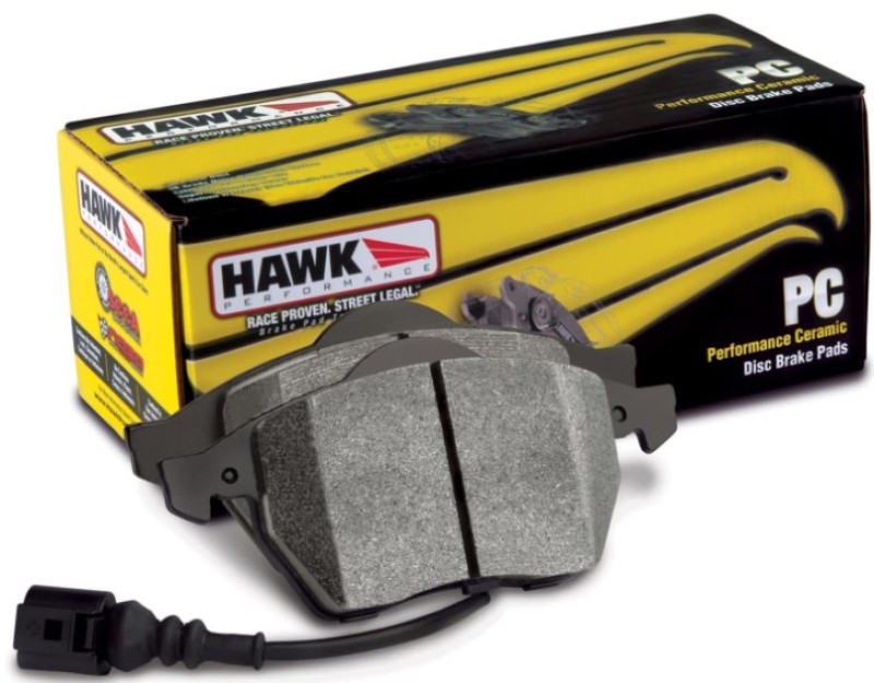Porsche Macan Brake Pads - Rear - Hawk Performance - Performance Ceramic - `15-`18